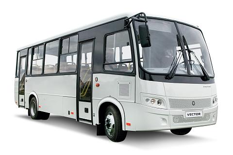 Автобус ПАЗ 320412-05 (Вектор 8.56, Cummins E-5 КПП Fast Gear, пригород, 29 мест с ремнями безопасности)